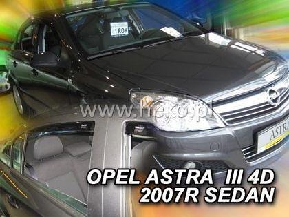 Deflectoare de vânt HEKO pentru OPEL ASTRA H (2004-2012) Sedan - 4 buc. față și spate