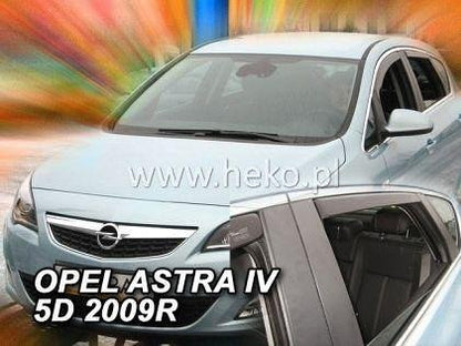 Ветробрани HEKO за OPEL ASTRA J (2009+) 5 врати , Sedan - 4бр. предни и задни