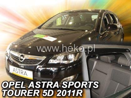 Deflectoare HEKO pentru OPEL ASTRA J (2009+) Combi - 4buc. față și spate