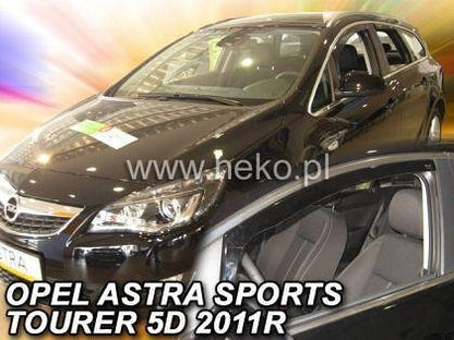 Ветробрани HEKO за OPEL ASTRA J / SPORTS TOURER IV (2009+) 4 / 5 врати - 2бр. предни