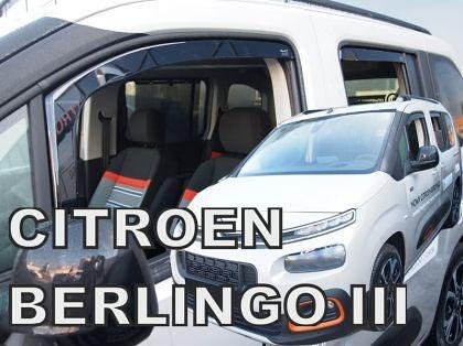 Ветробрани HEKO за OPEL Combo E 5d / CITROEN Berlingo / PEUGEOT Rifter / TOYOTA ProAce City (2018+) - 4бр. предни и задни
