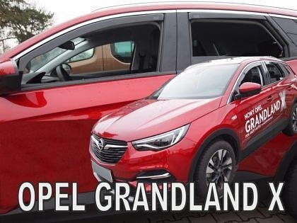 Deflectoare de ploaie HEKO pentru OPEL GRANDLAND X (2017+) 4 buc. față și spate