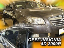 Deflectoare HEKO pentru OPEL INSIGNIA (2009-2017) 5 uși, Sedan - 4 buc. față și spate