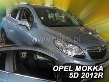 HEKO Wind Deflectors for OPEL MOKKA (2012-2018) 5-door - 2pc. front