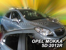 Deflectoare HEKO pentru OPEL MOKKA (2012-2018) 5 uși - 4buc. față și spate