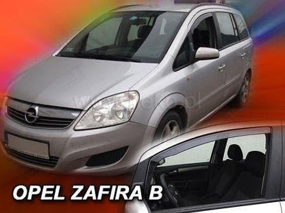 Wind Deflectors HEKO for OPEL ZAFIRA B (2005-2011) - 2pc. front