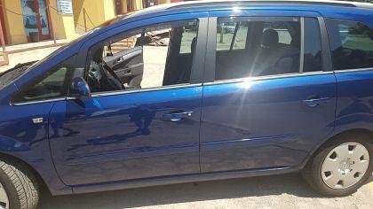 Deflectoare de vânt HEKO pentru OPEL ZAFIRA B (2005-2011) - 4 buc. față și spate