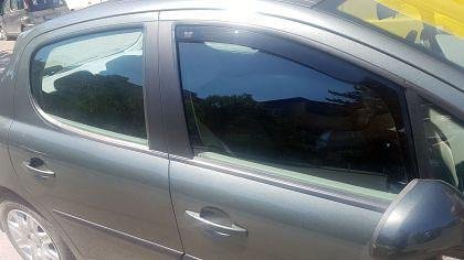 HEKO Wind Deflectors for PEUGEOT 207 (2006+) 5-door - 2pc. front