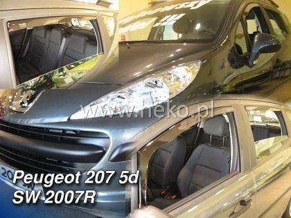 Ветробрани HEKO за PEUGEOT 207 (2006+) 5 врати - 4бр. предни и задни