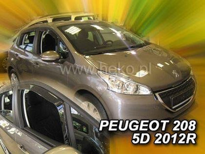 Ветробрани HEKO за PEUGEOT 208 (2012+) 5 врати - 2бр. предни