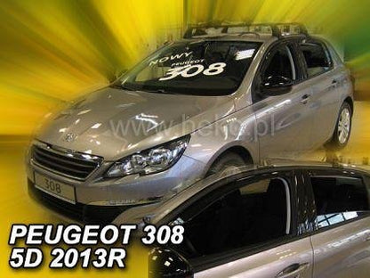 Ветробрани HEKO за PEUGEOT 308 (2013+) 5 врати hatchback - 4бр. предни и задни