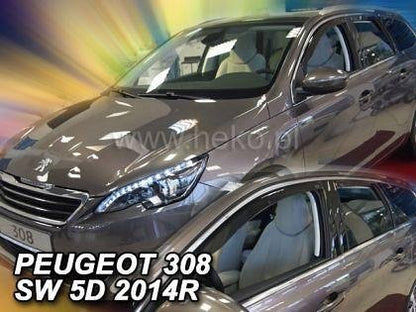 Ветробрани HEKO за PEUGEOT 308 (2014+) Combi - 4бр. предни и задни