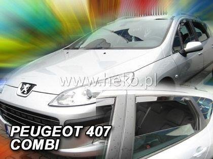 Ветробрани HEKOза PEUGEOT 407 (2004+) Combi - 4бр. предни и задни