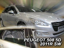 Deflectoare de vânt HEKO pentru PEUGEOT 508 (2011+) Combi - 4 buc. față și spate