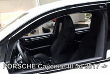 Deflectoare de vânt HEKO pentru Porsche Cayenne (2017+) - 2 bucăți față