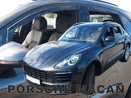 HEKO Wind Deflectors for PORSCHE Macan (2013+) - 4 pcs. front and rear