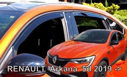 Deflectoare de vânt HEKO pentru Renault Arkana 5D (2019+) 5 uși - 4 buc. față și spate