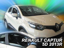Deflectoare de vânt HEKO pentru RENAULT CAPTUR (2013-2020) 2 buc. față