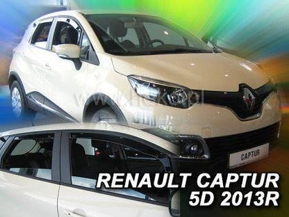 Deflectoare de vânt HEKO pentru RENAULT CAPTUR (2013-2020) 4 buc. față și spate
