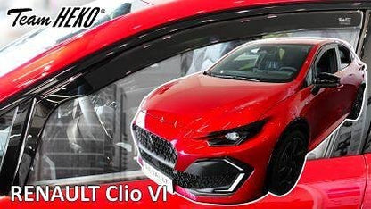 Paravanturi pentru Renault Clio (2025+) - 2 buc. față și spate