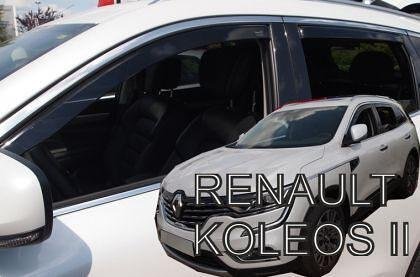 Deflectoare de vânt HEKO pentru RENAULT KOLEOS (2017+) 4 buc. față și spate