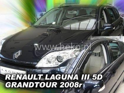 Deflectoare HEKO pentru RENAULT LAGUNA / GRANDTOUR (2008+) 5 uși - 4buc. față și spate