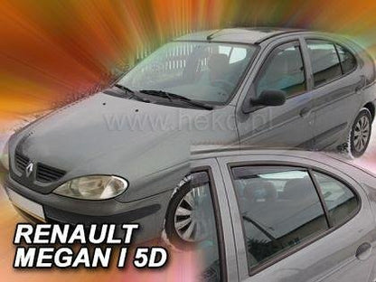 Deflectoare de vânt pentru RENAULT MEGANE (1995-2002) Combi - 4 buc. față și spate