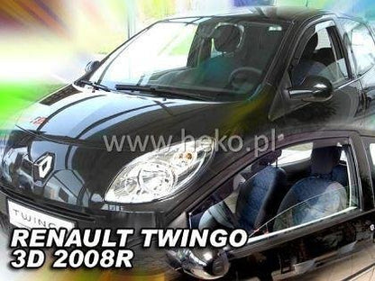 Wind Deflectors for RENAULT TWINGO (2000-2007) 3 doors