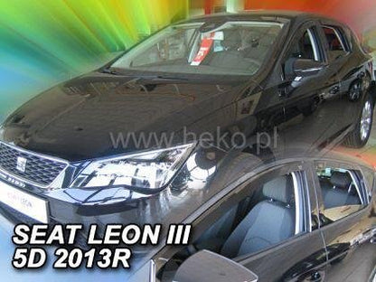 Ветробрани HEKO за SEAT LEON (2013+) 5 врати - 4бр. предни и задни