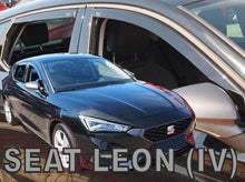 HEKO Wind Deflectors for Seat Leon IV 5D (2020+) 5-door - 4 pcs. (front and rear)