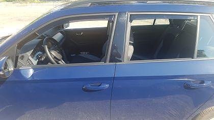 HEKO Wind Deflectors for SKODA FABIA (2014+) 5 door, Combi - 4 pcs. front and rear