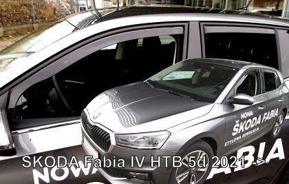 Deflectoare pentru Skoda Fabia Hatchback (2021+) 5 uși - 4 bucăți față și spate