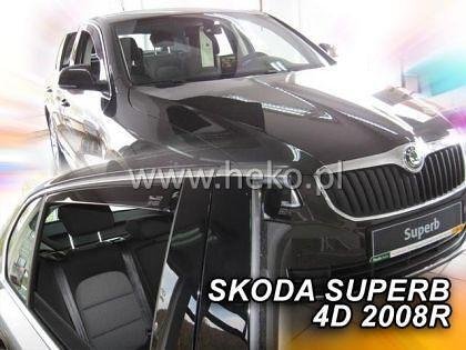 Ветробрани HEKO за SKODA SUPERB (2008-2015) Sedan - 4бр. предни и задни