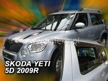 HEKO Wind Deflectors for SKODA YETI (2009+) 4 pcs. front and rear