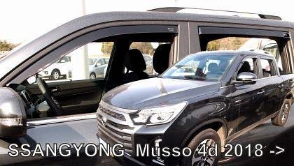 Ветробрани HEKO за Ssangyong Musso (2018+) 4 врати - 4бр. предни и задни