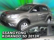 Deflectoare HEKO pentru SSANGYONG RODIUS (2005+) 2 buc. față