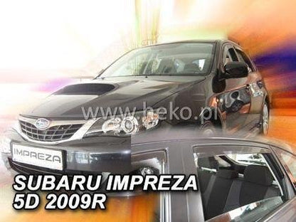 Ветробрани HEKO за SUBARU IMPREZA (2008+) 5 врати , Sedan - 4бр. предни и задни