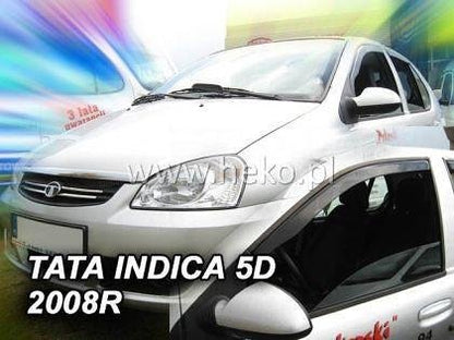 Wind deflectors for TATA INDICA V2 (2007+) INDIGO (2002+) 5-door - 2 pcs front