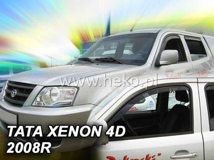 Wind deflectors for TATA XENON (2007+) 4-door - 2pc. front
