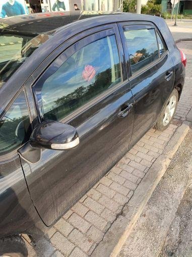 Wind deflectors for TOYOTA AURIS 1 / COROLLA (2007-2012) 5 doors - 4 pcs. front and rear