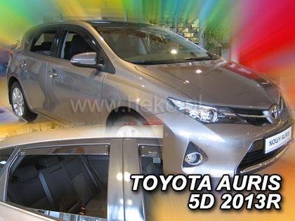 Wind deflectors for TOYOTA AURIS 1 / COROLLA (2007-2012) 5 doors - 4 pcs. front and rear