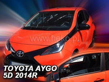 Deflectoare aer HEKO pentru TOYOTA AYGO (2005-2014) 5 uși - 2 buc. față