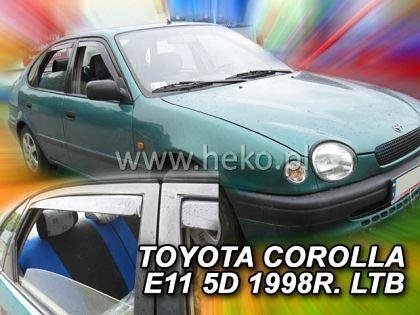 Paravanturi pentru TOYOTA COROLLA (1997-2001) 5 uși - 4buc. față și spate