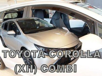 Deflectoare de vânt HEKO pentru TOYOTA COROLLA (2018+) COMBI - 4 buc. față și spate