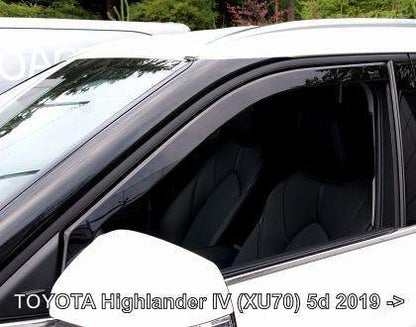Ветробрани HEKO за Toyota Highlander IV (XU70) 5D (2019+) - 2бр. предни