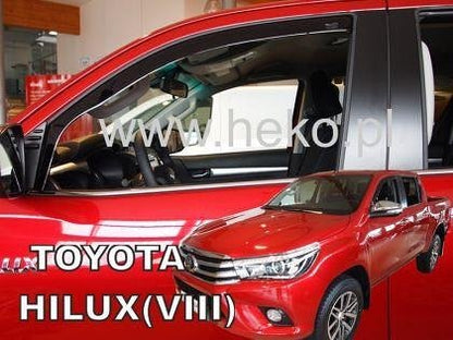 Ветробрани HEKO за TOYOTA HILUX (2015+) 4 врати - 2бр. предни