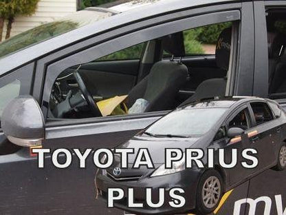 HEKO Wind Deflectors for TOYOTA PRIUS PLUS (2011+) 5-door - 2 pcs. front