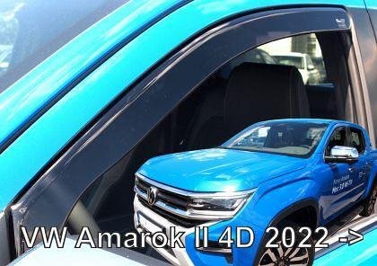 HEKO Wind Deflectors for Volkswagen Amarok (2022+) - 2 pc. Front