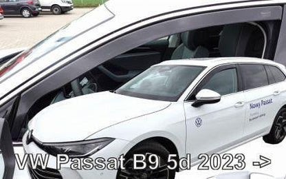 Deflectoare de vânt HEKO pentru Volkswagen Passat B9 (2023+) combi - 2 buc. față