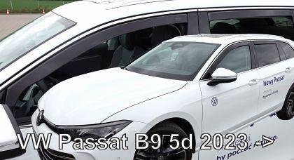 Deflectoare de vânt HEKO pentru Volkswagen Passat B9 (2023+) combi - 4 buc. față și spate